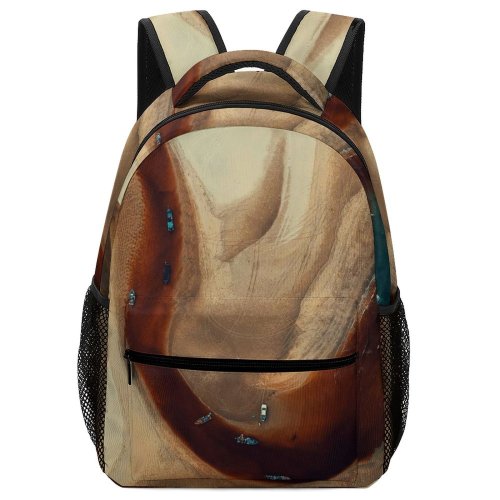 yanfind Children's Backpack Art Colorful Design Texture Artistic Creative Concept Preschool Nursery Travel Bag