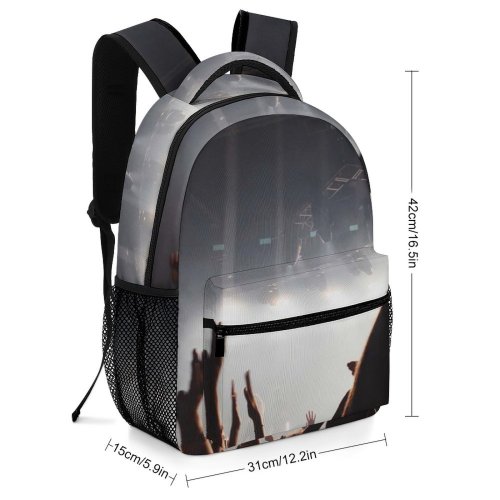 yanfind Children's Backpack Backlit Festival Entertainment Lights Hands Crowd Audience Church Applause Live Clapping Spotlight Preschool Nursery Travel Bag