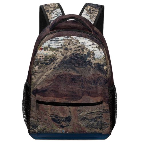 yanfind Children's Backpack Bay Landscape Destination Boat Summer Travel Tourism Sea Outdoors Scenic Yacht Seashore Preschool Nursery Travel Bag