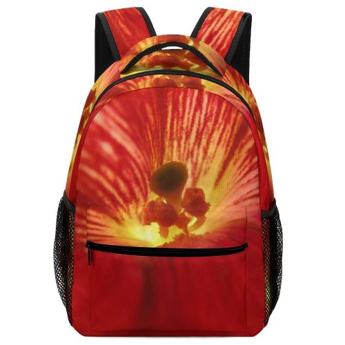 yanfind Children's Backpack Fertility Fascinate Petal Flower Macro Plant Botany Flowering Organism Preschool Nursery Travel Bag