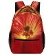 yanfind Children's Backpack Fertility Fascinate Petal Flower Macro Plant Botany Flowering Organism Preschool Nursery Travel Bag