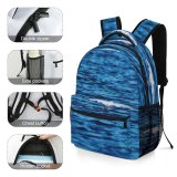 yanfind Children's Backpack Birds Waterfowl Egret Heron Ardeidae Flying Danube Delta Romania  Bird Watching Preschool Nursery Travel Bag