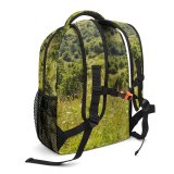 yanfind Children's Backpack Landscape Rural Romania Countryside Plant Pasture Zentravel Plants Farm Pictures Grassland Preschool Nursery Travel Bag