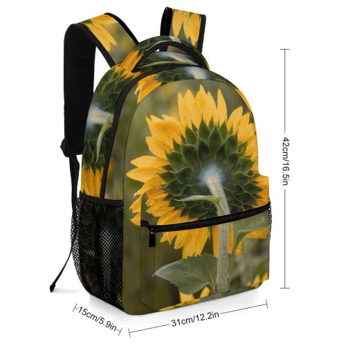 yanfind Children's Backpack Flower Plant  Dandelion Flora  Harvest Field Stem Filed Autumn Garden Preschool Nursery Travel Bag