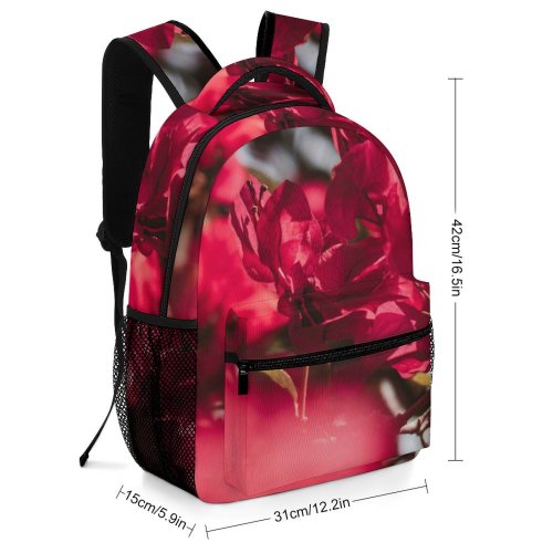 yanfind Children's Backpack  Flower Geranium Plant Petal Rose Leaf Creative Commons Preschool Nursery Travel Bag