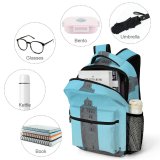 yanfind Children's Backpack Building Architecture Monument  Steeple Spire  Lighthouse Dome Column Pillar Obelisk Preschool Nursery Travel Bag