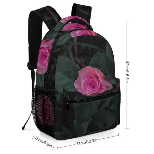 yanfind Children's Backpack Free Flower Rose Plant  Acanthaceae Images Preschool Nursery Travel Bag