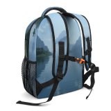 yanfind Children's Backpack Adventure Boat Lake Kayak Preschool Nursery Travel Bag