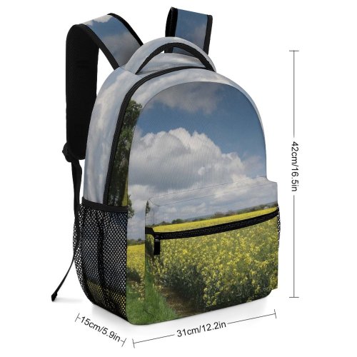 yanfind Children's Backpack Field Grassland Outdoors Countryside Farm Meadow Rural Preschool Nursery Travel Bag