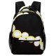 yanfind Children's Backpack  Festival Dark Shining Illuminated Lights Luminescence Sparkling Abstract Round Shot Art Preschool Nursery Travel Bag