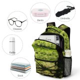 yanfind Children's Backpack Daffodils Glade Wood Trees Spring Enchanted Forest Flower Branches Plants Petals Summer Preschool Nursery Travel Bag