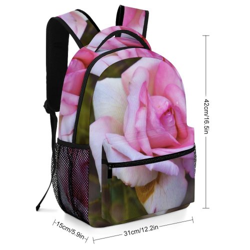 yanfind Children's Backpack  Flower Plant Rose  Botanical Gardens Rock Garden York Boulevard Preschool Nursery Travel Bag