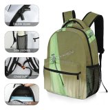 yanfind Children's Backpack Insect Garden Net Winged Insects Dragonflies Damseflies Invertebrate Leaf Macro Preschool Nursery Travel Bag