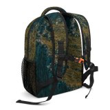 yanfind Children's Backpack Cliff Outdoors Promontory  Range Plant Tree Abies Fir Plateau Peak Mesa Preschool Nursery Travel Bag