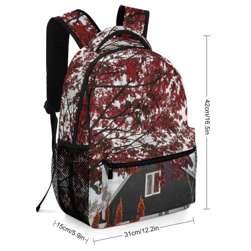 yanfind Children's Backpack Maison Abies Plant Automne Pictures Tree Trees Fir Free Maple Autumn Preschool Nursery Travel Bag
