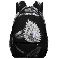 yanfind Children's Backpack Focus Beautiful Design Shining Crystal Accessory Precious Still Ring Fashion Preschool Nursery Travel Bag