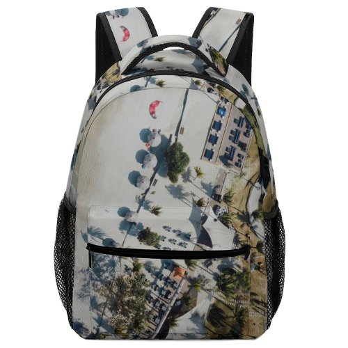 yanfind Children's Backpack Coast Scenery Tree Bintan Islands Riau Sebong Free Ocean Shoreline Outdoors Preschool Nursery Travel Bag
