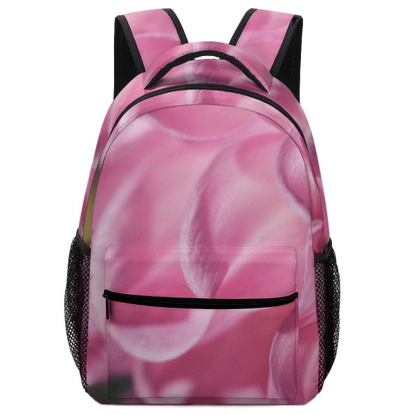 yanfind Children's Backpack Moody   Soft Rose Warm Summer Plant Dhalia Filter Dahlia Preschool Nursery Travel Bag