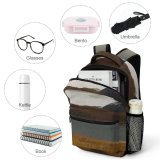 yanfind Children's Backpack Landscape Countryside Highlands Promontory Creative Slope Tundra Pictures Sea Outdoors Grey Preschool Nursery Travel Bag