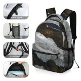 yanfind Children's Backpack Lauterbrunnen Switzerland Rock Jungfraujoch Layer Pictures Outdoors Grey Snow Alps Preschool Nursery Travel Bag