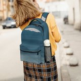 yanfind Children's Backpack Grey Cloud Giumello Italy Outdoors Sky Cumulus  Mist Fog Landscape Alessio Preschool Nursery Travel Bag