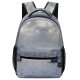 yanfind Children's Backpack Frozen Winter Landscape Daylight Travel Snow Outdoors Scenic Lake Frost Ship Preschool Nursery Travel Bag
