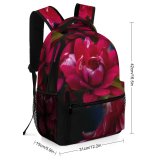 yanfind Children's Backpack  Flower Geranium Plant Petal Rose Peony Preschool Nursery Travel Bag