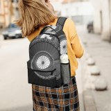 yanfind Children's Backpack Clock Wallpapers Building Wristwatch Coil Grey  Spiral Creative Staircase Images Preschool Nursery Travel Bag