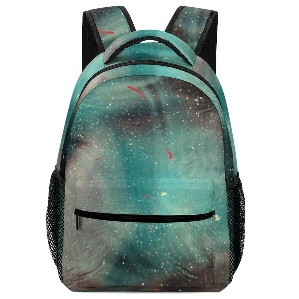 yanfind Children's Backpack Mystic Fineart Experimental Outer Mind Pictures Hypnotic Abstract  Light Free Preschool Nursery Travel Bag