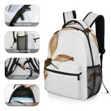 yanfind Children's Backpack  Beautiful Delicate Flowers Artistic  Notebook Still Wildlife Outdoors Dried Artwork Preschool Nursery Travel Bag