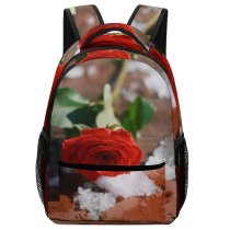yanfind Children's Backpack  Flower Plant Rose Petal  Outdoors Stock Preschool Nursery Travel Bag