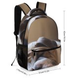 yanfind Children's Backpack  Pet Sleeping English Closed Pictures Cute Free HQ Puppies Dog Preschool Nursery Travel Bag