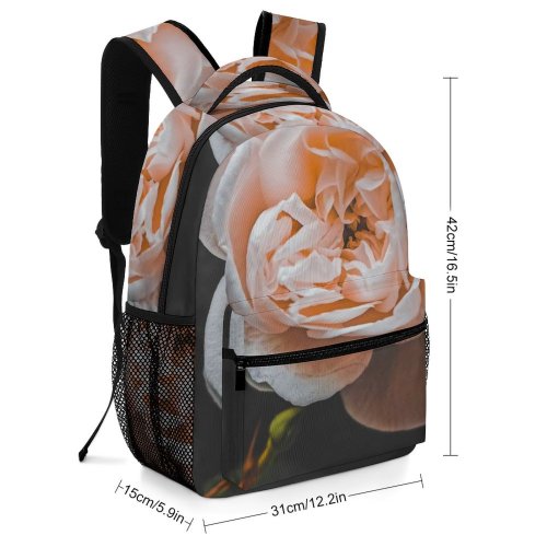 yanfind Children's Backpack  Flower Plant Rose Bangladesh Geranium Petal Stock Preschool Nursery Travel Bag