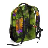 yanfind Children's Backpack Bee Honey Insect Invertebrate Butterfly Monarch Flowers Butterflies Colorful Flower With Stock Preschool Nursery Travel Bag