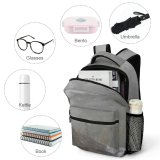 yanfind Children's Backpack Grey Outdoors Fog Mist Парк Водопадов Менделиха Krasnodar Krai Art Туман Водопад Preschool Nursery Travel Bag