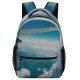 yanfind Children's Backpack Ball Science Clouds Window Planet Plane Landscape Daylight Technology Travel Light Transportation Preschool Nursery Travel Bag