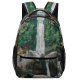 yanfind Children's Backpack Beautiful Forest Wood Landscape Waterfalls Daylight Travel  River  Outdoors Scenic Preschool Nursery Travel Bag