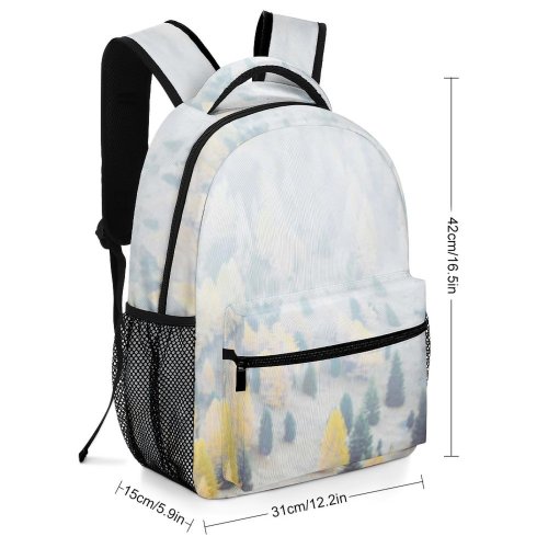 yanfind Children's Backpack Abies Pine Plant Pictures Grey Tree Fir Free Art Conifer Images Preschool Nursery Travel Bag