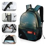 yanfind Children's Backpack Drive Rainy Raining Lights Evening Travel Gauge Moisture Transportation Preschool Nursery Travel Bag