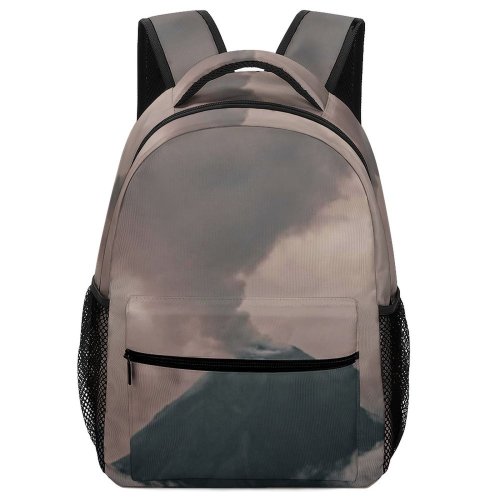 yanfind Children's Backpack Mare Romania Domain Baia Fire Burn Warmth Camping Night Wood Flame Preschool Nursery Travel Bag
