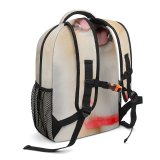yanfind Children's Backpack Cute Fur Puppy Miniature Dog Kawaii Little Adorable Pet Preschool Nursery Travel Bag