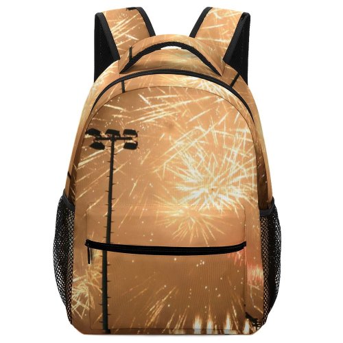 yanfind Children's Backpack Firework Feuerwerk Wolfsburg Autostadt Feier Party Night Nachthimmel Fireworks Midnight Event Preschool Nursery Travel Bag