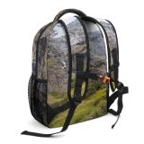 yanfind Children's Backpack Landscape Trail Wallpapers Pictures Outdoors Waterfall Snow  Wildflowers Park Preschool Nursery Travel Bag