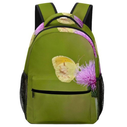 yanfind Children's Backpack Flower Plant Thistle Buda United States  Flora Butterfly Moth Outdoor Garden Preschool Nursery Travel Bag