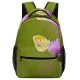 yanfind Children's Backpack Flower Plant Thistle Buda United States  Flora Butterfly Moth Outdoor Garden Preschool Nursery Travel Bag