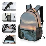 yanfind Children's Backpack Bonfire Wallpapers Pictures Sea Outdoors Fire Wood Beach Flame Creative Images Preschool Nursery Travel Bag