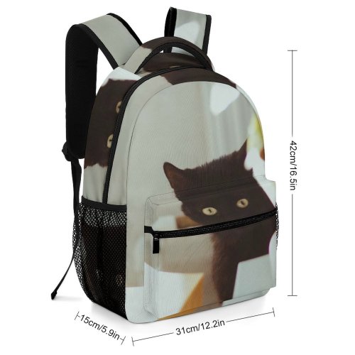 yanfind Children's Backpack Little Cat Pet Preschool Nursery Travel Bag
