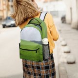 yanfind Children's Backpack Field Cattle Cow Grassland Outdoors Countryside Farm Rural Pasture Scotland Meadow Grazing Preschool Nursery Travel Bag