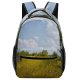 yanfind Children's Backpack Field Grassland Outdoors Countryside Farm Rural Meadow Plant Tree Sky Public Domain Preschool Nursery Travel Bag