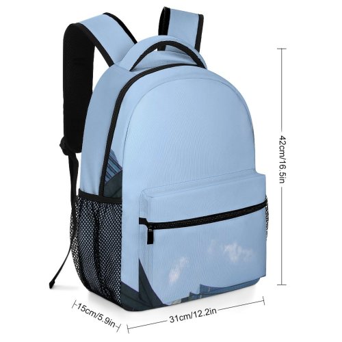 yanfind Children's Backpack Building Office City High Rise Town Urban Architecture  Piazza Gae Aulenti Preschool Nursery Travel Bag